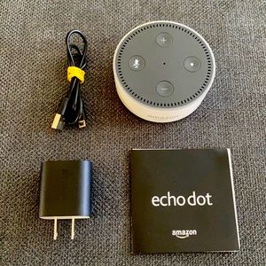 Amazon echo dot BRAND NEW Never used or set up / paired to a device.